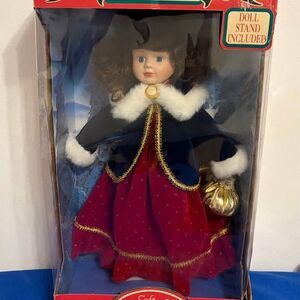 Holiday Classic Porcelain Unlimited Edition Child Doll Girls Toys New Collectors
